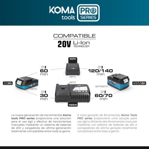Akumulator litowy Koma Tools Pro Series Akumulator litowy Koma Tools Pro Series