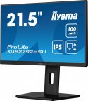 Monitor 21.5 cala XUB2292HSU-B6 IPS,100Hz,FreeSync,PIVOT,0.4ms,HDMI, DP,4xUSB(3.2),2x2W,HAS(150mm)