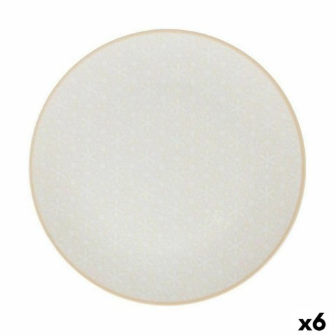 Płaski Talerz Santa Clara Moonlight Porcelana Ø 25,5 cm (6 Sztuk)