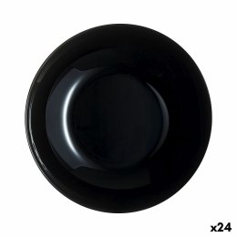 Talerz głęboki Luminarc Zelie Czarny Szkło 20 cm (24 Sztuk)
