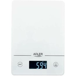 Kuchennej wagi Adler AD 3170 Biały 15 kg