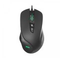 Mysz gamingowa przewodowa Nemesis C340 4000 DPI RGB LED programowalne przyciski czarna