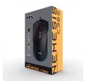 Mysz gamingowa przewodowa Nemesis C365 6400 DPI 7P RGB LED programowalne przyciski czarna