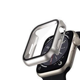 Etui ze szkłem Hybrid Watch Case Apple Watch 41mm Starlight