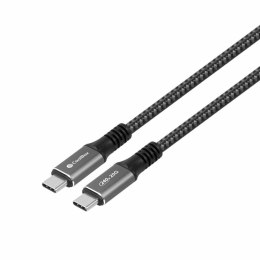 Kabel USB C CoolBox COO-CAB-UC-240W 1,2 m 240 W 20 Gbps Szary