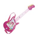 Gitara Dziecięca Disney Princess Mikrofon Różowy Księżniczki Disneya