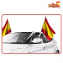 Car flag holder Colorbaby 45 x 30 cm Hiszpania 2 Części 24 Sztuk