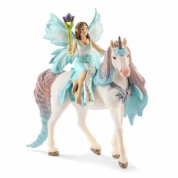 Figurki Superbohaterów Schleich Fée Eyela with princess unicorn Jednorożec 3 Części