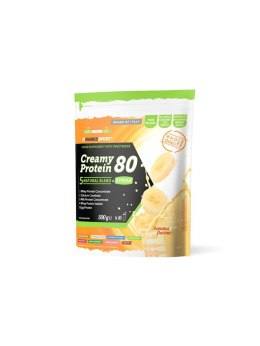 Odżywka białkowa NAMEDSPORT Creamy protein 80 / banan 500g