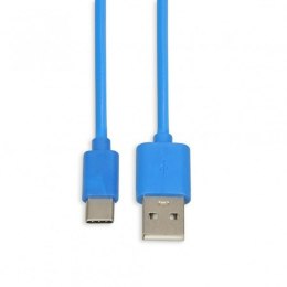 Kabel USB-C do USB Ibox IKUMTCB Niebieski 1 m