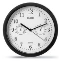 Zegar Ścienny ELBE RP1005N Biały/Czarny
