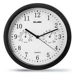 Zegar Ścienny ELBE RP1005N Biały/Czarny
