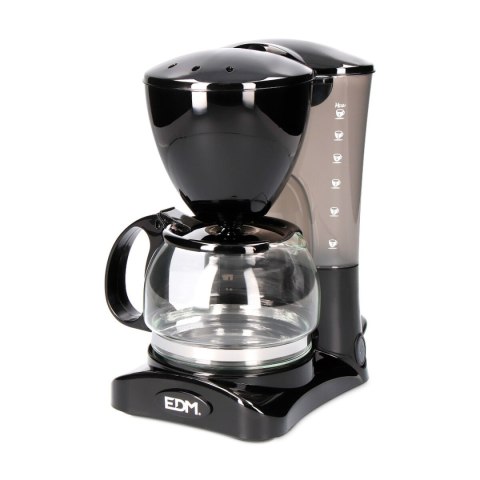 Ekspres do Kawy Przelewowy EDM 07653 Czarny 550 W 6 Kubki 0,6 L Ekspres do Kawy Przelewowy EDM 07653 Czarny 550 W 6 Kubki 0,6 L