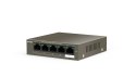 Switch PoE Tenda TEG1105P-4-63W (5x 10/100/1000Mbps)