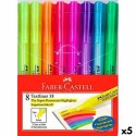 Zestaw markerów fluorescencyjnych Faber-Castell Textliner 38 5 Sztuk