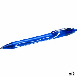 Długopis żelowy Bic Gel-ocity Quick Dry Niebieski 0,3 mm (12 Sztuk)
