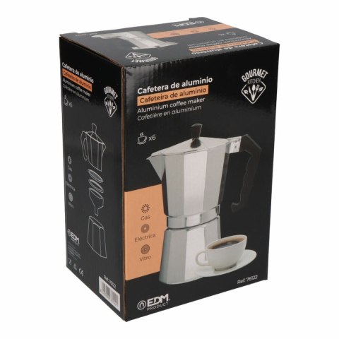 Włoska Kafeterka EDM Aluminium 6 Kubki Włoska Kafeterka EDM Aluminium 6 Kubki