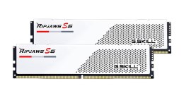 G.SKILL RIPJAWS S5 DDR5 2X16GB 6000MHZ CL30 XMP3 WHITE F5-6000J3040F16GX2-RS5W