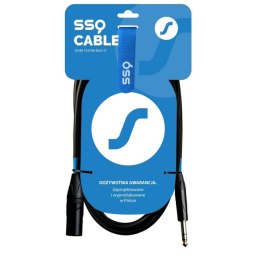 Kabel Jack Sound station quality (SSQ) SS-1461 Czarny 2 m