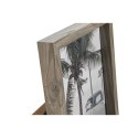 Ramka na Zdjęcia Home ESPRIT Szary Szkło Drewno MDF Romantyczny 16,5 x 2,5 x 21,5 cm