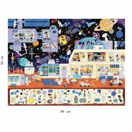 Układanka puzzle Nathan Dans l'espace (Cherche et trouve) 150 Części