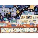 Układanka puzzle Nathan Dans l'espace (Cherche et trouve) 150 Części