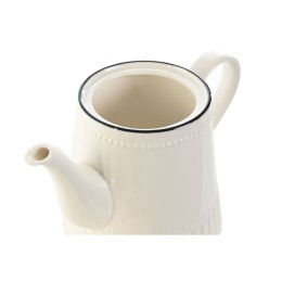 Dzbanek na herbatę Home ESPRIT Biały Czarny Porcelana 1 L