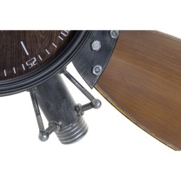 Zegar Ścienny Home ESPRIT Brązowy Czarny Metal Drewno MDF Vintage 121 x 7 x 106 cm