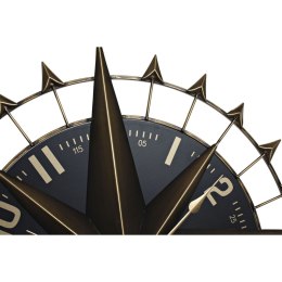 Zegar Ścienny Home ESPRIT Czarny Złoty Żelazo Kompas Vintage 80 x 7,5 x 80 cm