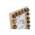 Ramka na Zdjęcia Home ESPRIT Brązowy Naturalny Szkło Drewno mango 18 x 2,5 x 23,2 cm (12 Sztuk)