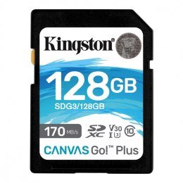 Karta pamięci SD 128GB Canvas Go Plus 170/90MB/s CL10 U3 V30