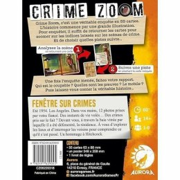 Gra Planszowa Asmodee Crime Zoom Fenêtre sur Crimes (FR)