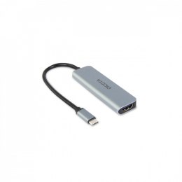 Hub USB-C 5 w 1 Video Hub 4K PD 100W