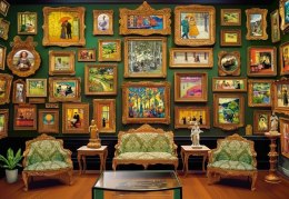 Puzzle 1000 elementów Galeria sztuki obrazy na ścianie