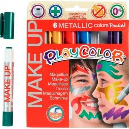 Makijaż dla Dzieci Playcolor Metallic Wielokolorowy Bar