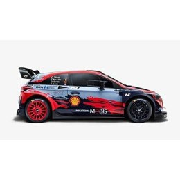 Samochód Sterowany Radiowo Hyundai i20 WRC Bateria 2,4 GHz Ładowarka 1:16