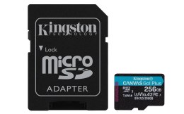 PAMIĘĆ MICRO SDXC 256GB UHS-I W/ADAPTER SDCG3/256GB KINGSTON
