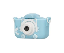 Extralink Kids Camera H27 Single Niebieski | Aparat cyfrowy | 1080P 30fps, wyświetlacz 2.0