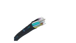 Kabel światłowodowy do mikrokanalizacji 144F | jednomodowy, 12T12F, G652D 0,6kN, 8.8mm | Extralink
