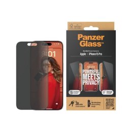 PanzerGlass iPhone 15 Pro Prywatność UWF