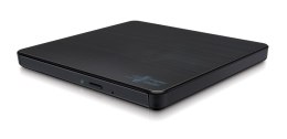 Nagrywarka zewnętrzna DVD -/+ R/RW Slim USB HLDS GP60NB60 (czarny)
