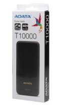 POWER BANK USB 10000MAH BLACK/AT10000-USBA-CBK ADATA