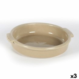 Garnek Anaflor Ceramika Brązowy (Ø 21 cm) (3 Sztuk)
