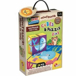 Zabawa Edukacyjna Lisciani Giochi Cubes & Puzzle