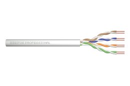 Kabel instalacyjny DIGITUS kat.5e, U/UTP, Eca, AWG24/1, PVC, 100m, szary