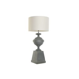 Lampa stołowa Home ESPRIT Biały Szary Żywica 35,5 x 35,5 x 79 cm