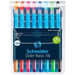 Zestaw długopisów Schneider Slider Basic XB 8 Części Wielokolorowy