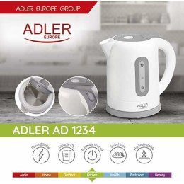 Czajnik Adler AD 1234 Biały 2200 W 1,7 L