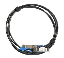Mikrotik XS+DA0001 kabel InfiniBand 1 m SFP/SFP+/SFP28 Czarny
