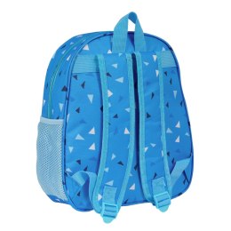 Plecak dziecięcy 3D Clásicos Disney Goofy Niebieski 27 x 33 x 10 cm
